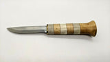 Lapland Karesuando Fixed Blade Hunting Knife Stainless Steel Damasteel w/Sheath