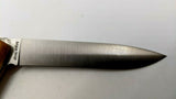 Laurent Cordier Design Br@bancon (Secret) Folding Pocket Knife Orange Corian SS