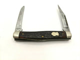 Vtg RARE John Primble Belknap Hdw & Mfg Co #4987 Folding Pocket Knife Moose Bone
