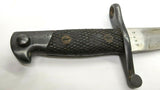 Vtg Rare Toledo Spain Bayonet/Fixed Blade Knife arr. Early 1940's Carbon Steel
