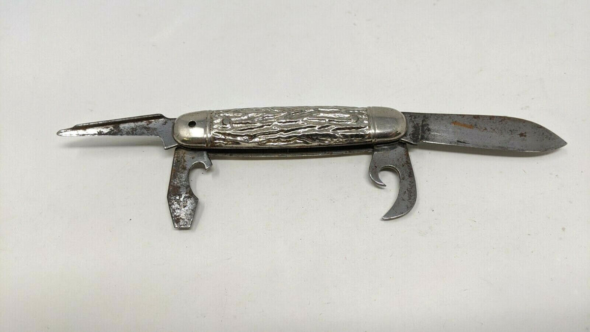 vintage imperial FISHING KNIFE - folding pocket knife doub…