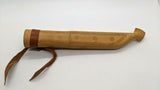 Lapland Karesuando Fixed Blade Hunting Knife Stainless Steel Damasteel w/Sheath