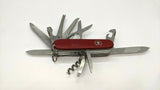 Vtg Victorinox Champion-a Officier Suisse Swiss Army Knife 24 Features 1952-1974
