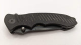 Sarge SK-802 Stainless Steel Tanto Point Plain Edge Blade Folding Pocket Knife