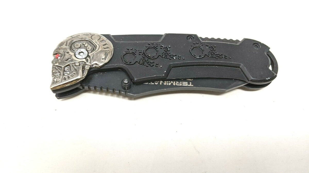 Master Cutlery Termination Salvation Folding Pocket Knife Plain Frame