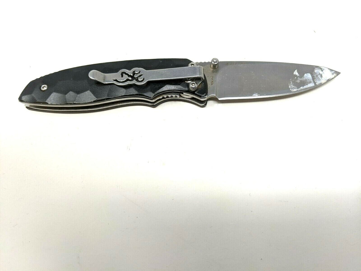 BROWNING Gun Fancy Folding Knife / liner Lock - Rajput Knife