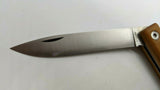 Laurent Cordier Design Br@bancon (Secret) Folding Pocket Knife Orange Corian SS