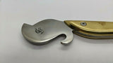 Claude Peeters Al Djote Fixed Blade Knife NO. I021 Certificate Of Authenticity