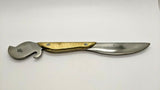 Claude Peeters Al Djote Fixed Blade Knife NO. I021 Certificate Of Authenticity