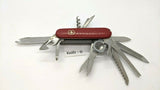 Vtg Victorinox Champion Officier Suisse SAK Folding Pocket Knife Mag Glass 91mm