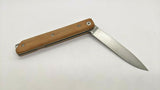 Laurent Cordier Design Br@bancon (Secret) Folding Pocket Knife Orange Corian SS