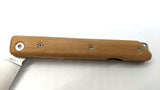 Laurent Cordier Design Br@bancon (Secret) Folding Pocket Knife Orange Corian SS