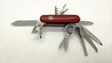 Vtg Victorinox Champion Officier Suisse SAK Folding Pocket Knife Mag Glass 91mm
