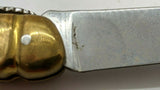 Vtg Le Petit Correze 8cm Stainless Steel Blade Folding Pocket Knife Walnut Wood