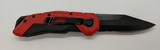 Craftsman Liner Lock Combination Drop Point Blade Red Color Folding Pocket Knife