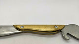 Claude Peeters Al Djote Fixed Blade Knife NO. I021 Certificate Of Authenticity