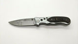 MTech USA MT-423 Folding Pocket Knife Liner Lock Plain Edge Aluminum/Wood Handle