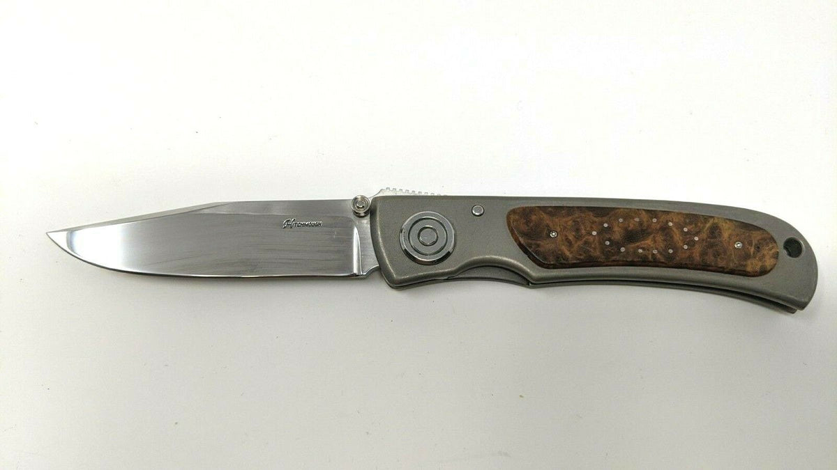 Monarch 'Turquoise Scroll' Pocket Knife