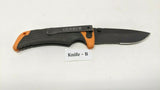 Gerber Bear Grylls Scout Folding Pocket Knife Drop Point Fine/Serrated Edge