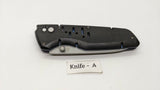 Gerber Skyridge Folding Pocket Knife Assisted Plain Edge Button Lock Black Nylon