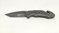 Smith & Wesson M&P SWMP11 Folding Pocket Knife Plain Edge Liner Lock Tactical