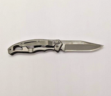 Gerber 4660916A Clip Point Plain Edge Skeletal Frame Lock Folding Pocket Knife