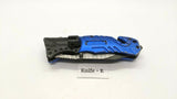 Tac-Force Speedster TF-835 Tactical Folding Pocket Knife Assisted Police Blue