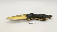 MTech USA Ballistic MT-A705 Folding Pocket Knife Spring Assisted Liner *Various*