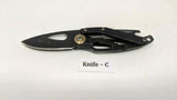 Coast Model FX200 Folding Pocket Knife Frame Lock All Black Bottle Opener Handle