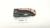 Realtree AP Pink Camo Folding Pocket Knife Plain Edge Frame Lock Blk Stainless