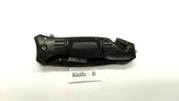 Tac-Force Speedster TF-434 Folding Pocket Knife Spring Assisted Plain Edge Liner