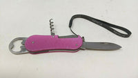 Columbia Folding Pocket Knife Multi Tool Bottle Opener w/Lanyard **Various**