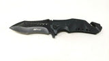 MTech USA Ballistic MT-A845 Folding Pocket Knife Assisted Liner Lock Plain Edge