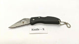 Maxam Small Black Falcon Folding Pocket Knife Lockback Combo Edge Plastic Handle