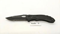 5.11 Limited Edition Blk Combo Edge Folding Pocket Knife Liner Lock Carbon Fiber