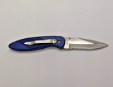 Tool Solutions Drop Point Combination Blade Liner Lock Folding Pocket Knife