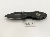 Tac-Force Speedster One Shot One Kill Sniper Grenade Folding Pocket Knife Plain