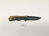 Smith & Wesson 1084302 Folding Pocket Knife Plain Liner Blk/Tan Rubberized Alum