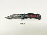 Masters Collection Ballistic MC-A003 Folding Pocket Knife Assisted Plain Dragon