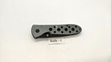 Smith & Wesson Extreme Ops SWA13 Folding Pocket Knife Plain Liner Aluminum Gray