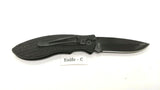 Smith & Wesson SWA15 Folding Pocket Knife Extreme Ops Liner Lock Plain Black G10