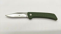 Vintage Official Boy Scouts Of America Folding Pocket Knife Lockback Green Plain