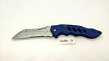 Frost Cutlery Navy Seal USA Folding Pocket Knife Combo Edge Lockback Tactical