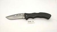 Frost Cutlery Tactical Folding Pocket Knife Lockback Plain Edge Drop Point GFN