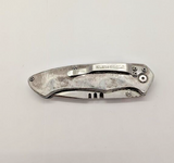 Klein Tools 44201R-F12 Drop Point Plain Edge Liner Lock Folding Pocket Knife