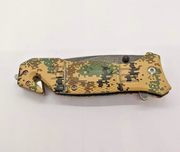 Tac Force Speedster Tactical Line TF-434 Camoflage Handle Folding Pocket Knife