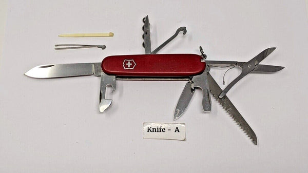 Victorinox Huntsman SAK Multi Tool Saw Scissors Wood Saw Hook *Variations*