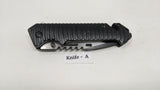 Tac-Force TF-916 Tactical Rescue Folding Pocket Knife Combo Edge Liner Lock SS