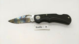 Rare Camillus New York USA Buckmasters Folding Pocket Knife Lockback Combo Blade