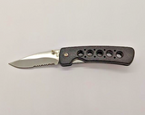 Frost Cutlery Flying Falcon Clip Point Combination Blade Folding Pocket Knife